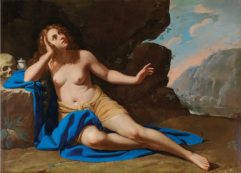 Marie-Madeleine in estasi - Artemisia Gentileschi