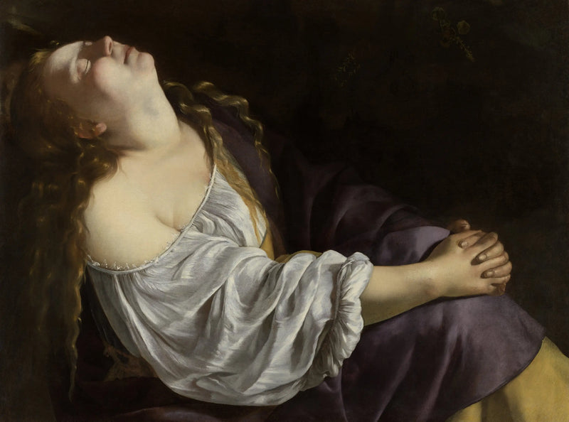 Marie-Madeleine in estasi - Artemisia Gentileschi
