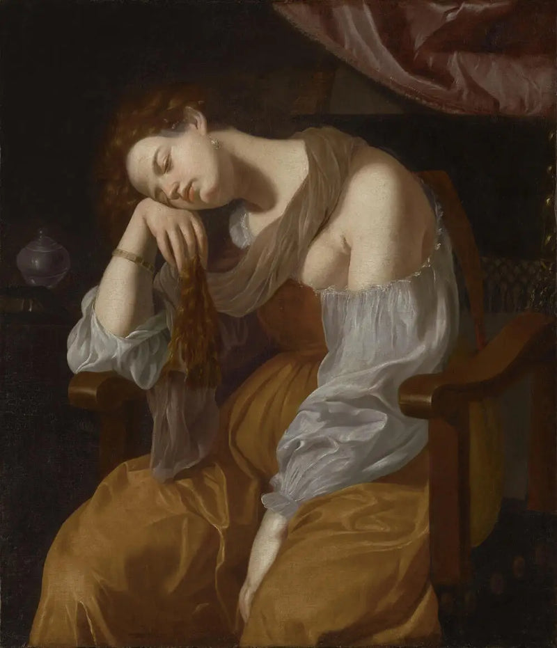 Marie Madeleine penitente - Artemisia Gentileschi