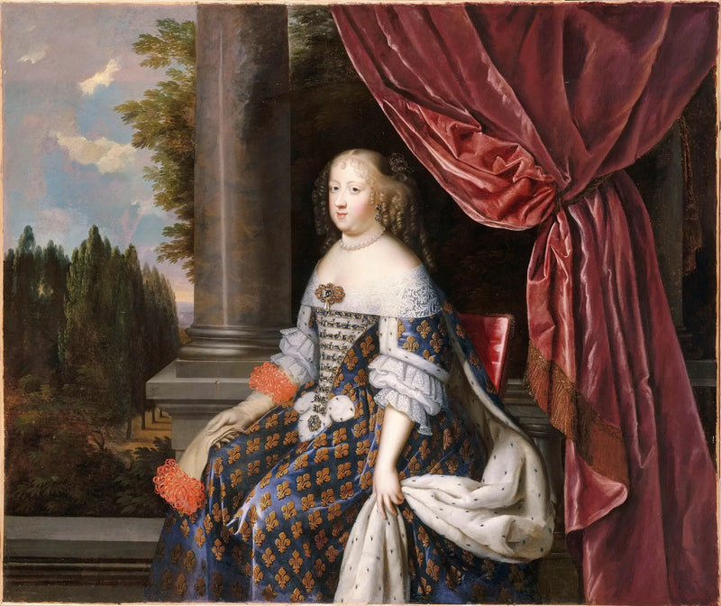 Maria Teresa d'Asburgo, Regina di Francia (1638-1683) - Jean Nocret