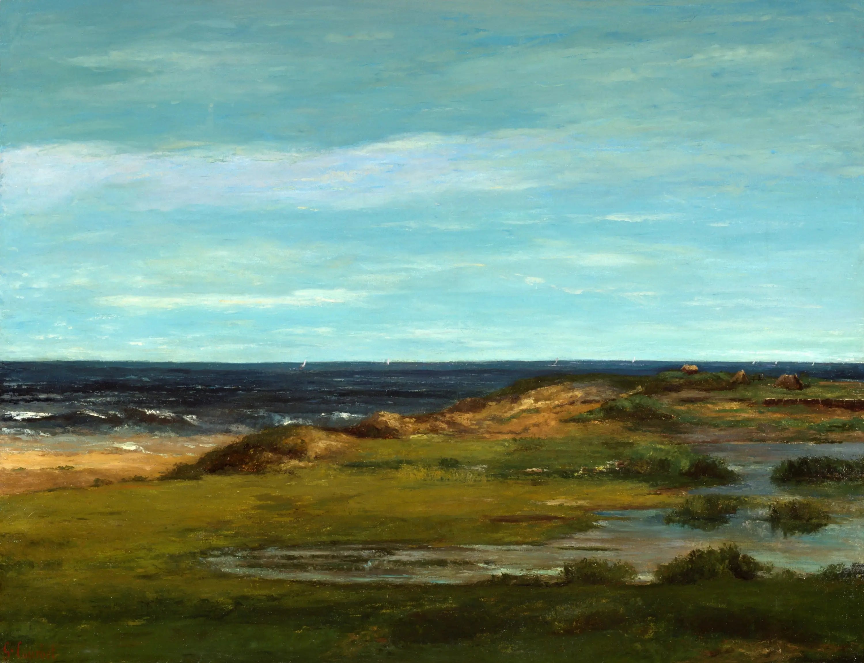 Marin - Gustave Courbet - Alpha Reproduction