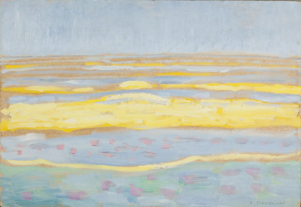 Reproduction du tableau « Marin - Piet Mondrian » par Alpha Reproduction en peinture à l’huile