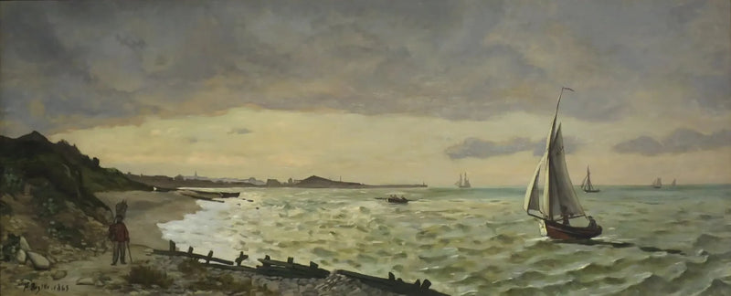 Marina a Sainte-Adresse - Frédéric Bazille