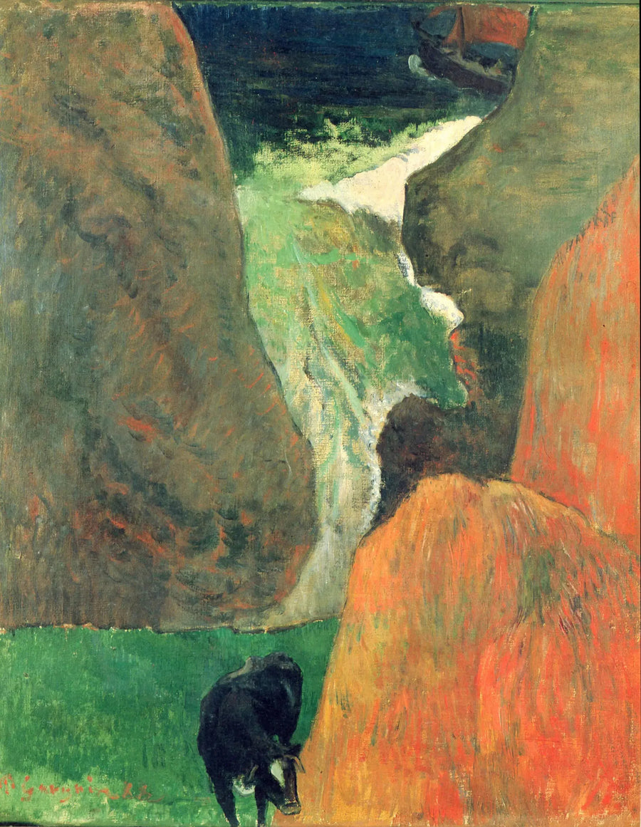 Mare con mucca - Paul Gauguin