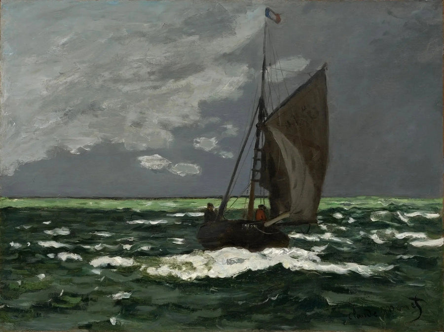 Marina, tempesta W86 - Claude Monet