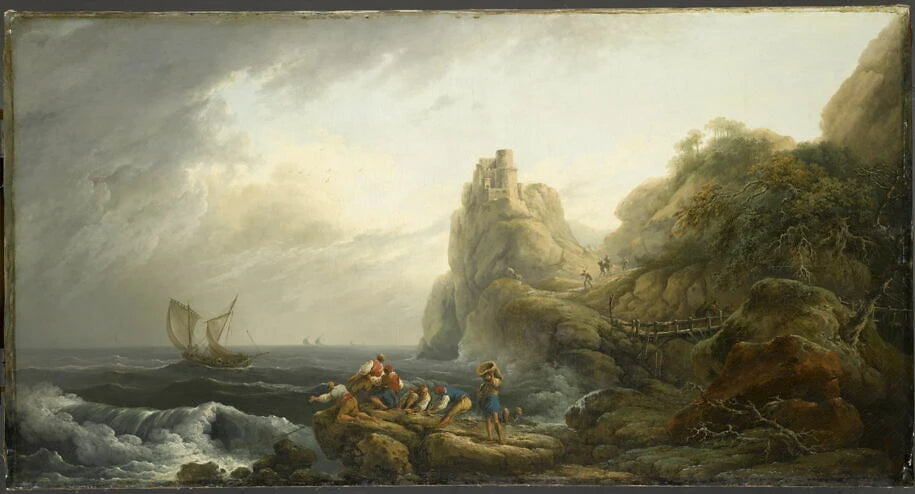 Marine. La Pêche - Claude Louis Chatelet