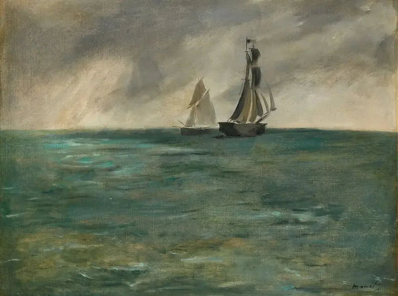 Marina, tempo di tempesta - Édouard Manet