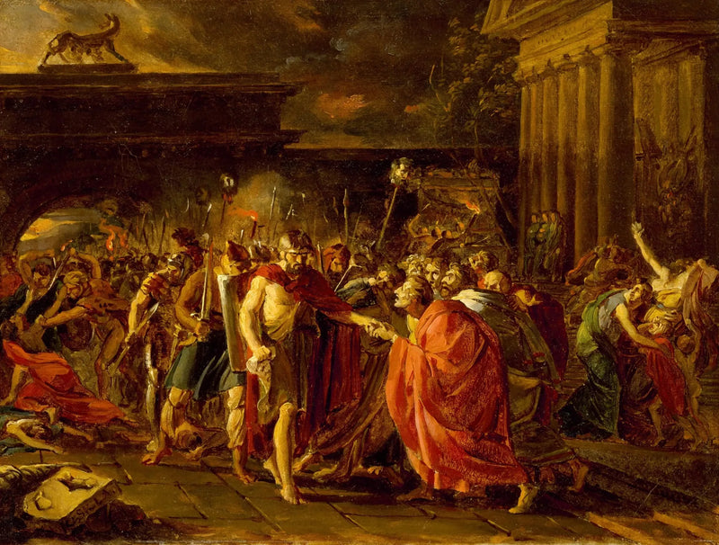 Marius de retour à Rome - François Gérard