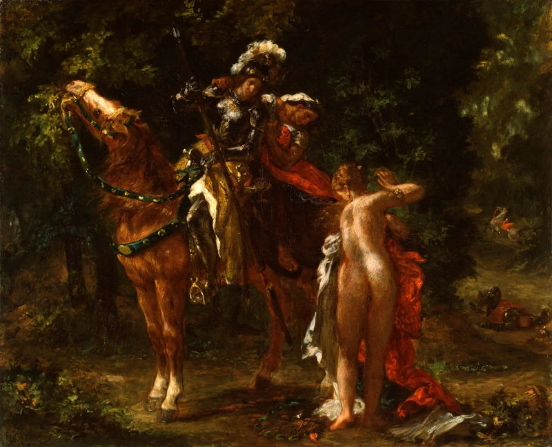 Marphise - Eugène Delacroix