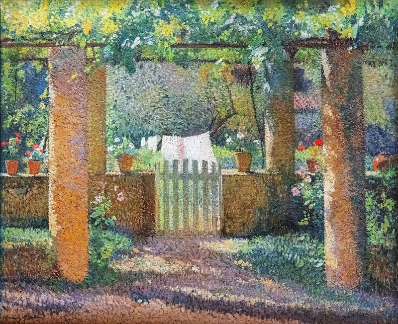Marquayrol, la porta bianca - Henri-Jean Guillaume Martin
