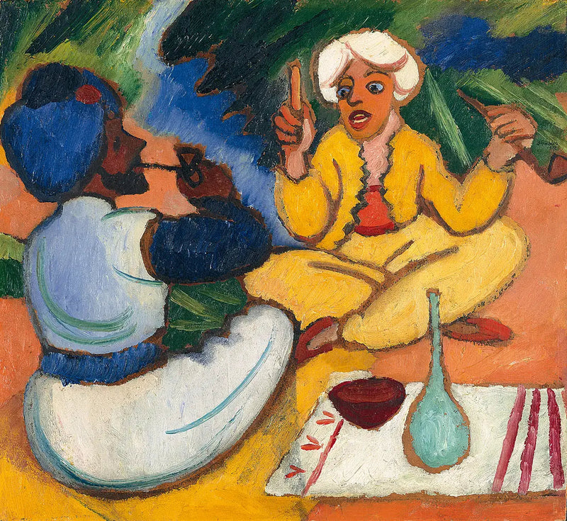 Marcatori di marcia - August Macke