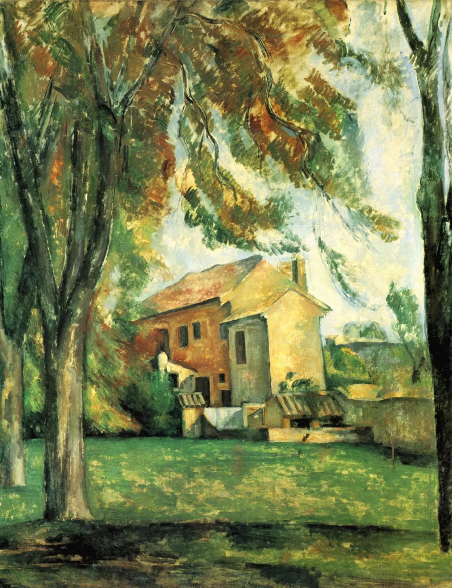 Castagni e fattoria al Jas de Bouffan - Paul Cézanne