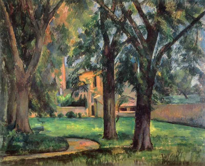 Castagni e fattoria del Jas de Bouffan - Paul Cézanne