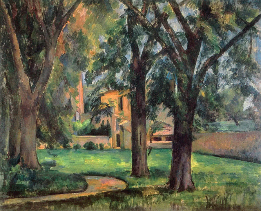 Castagni e fattoria del Jas de Bouffan - Paul Cézanne
