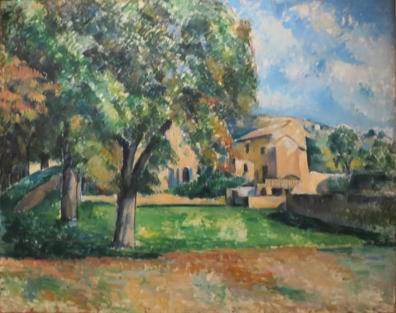 Castagni e fattoria del Jas de Bouffan. - Paul Cézanne