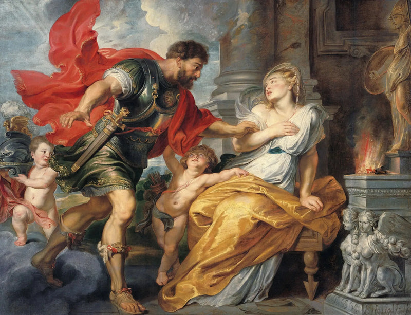 Marte e Rea Silvia - Peter Paul Rubens