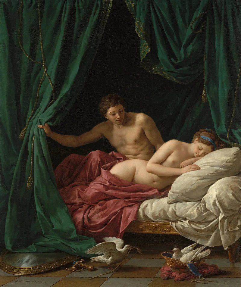 Marte e Venere, allegoria sulla Pace - Louis Jean François Lagrenée