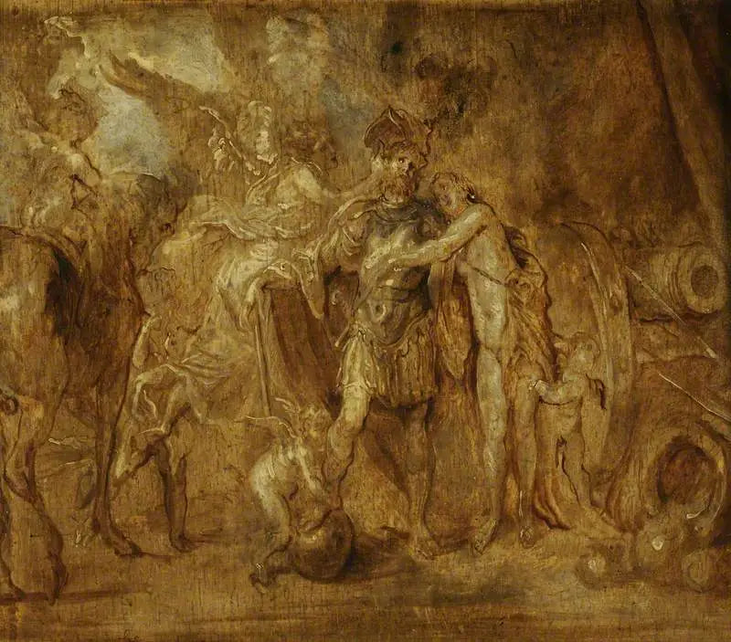 Marte in guerra - Antoine van Dyck