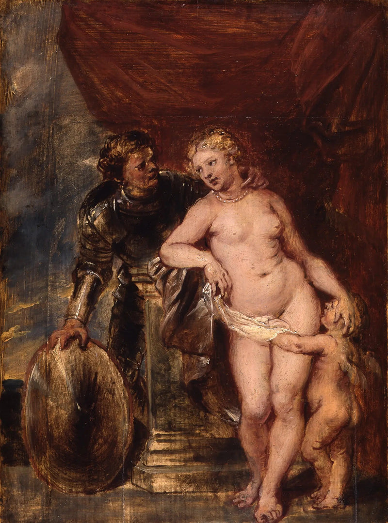 Marte, Venere e Amore - Peter Paul Rubens
