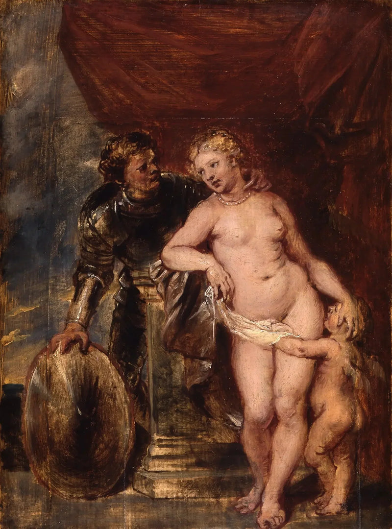 Marte, Venere e Amore - Peter Paul Rubens
