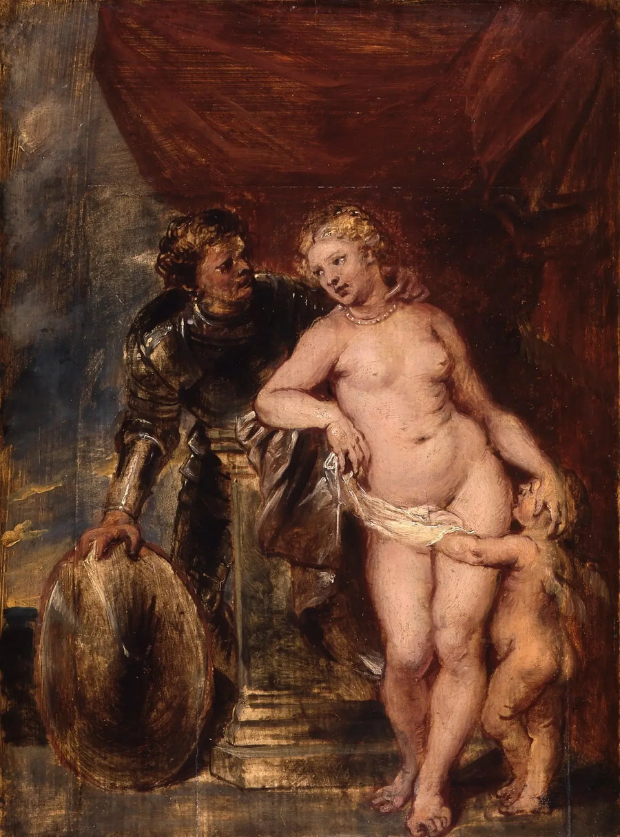 Marte, Venere e Amore - Peter Paul Rubens