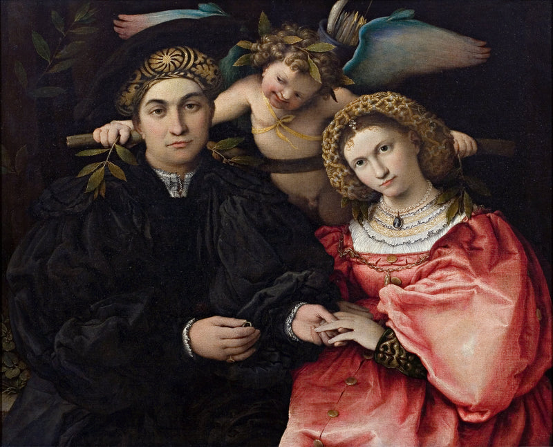 Marsilio Cassotti e sua moglie Faustine - Lorenzo Lotto