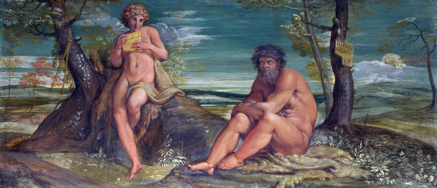Marsyas e l'Olimpo - Annibale Carracci