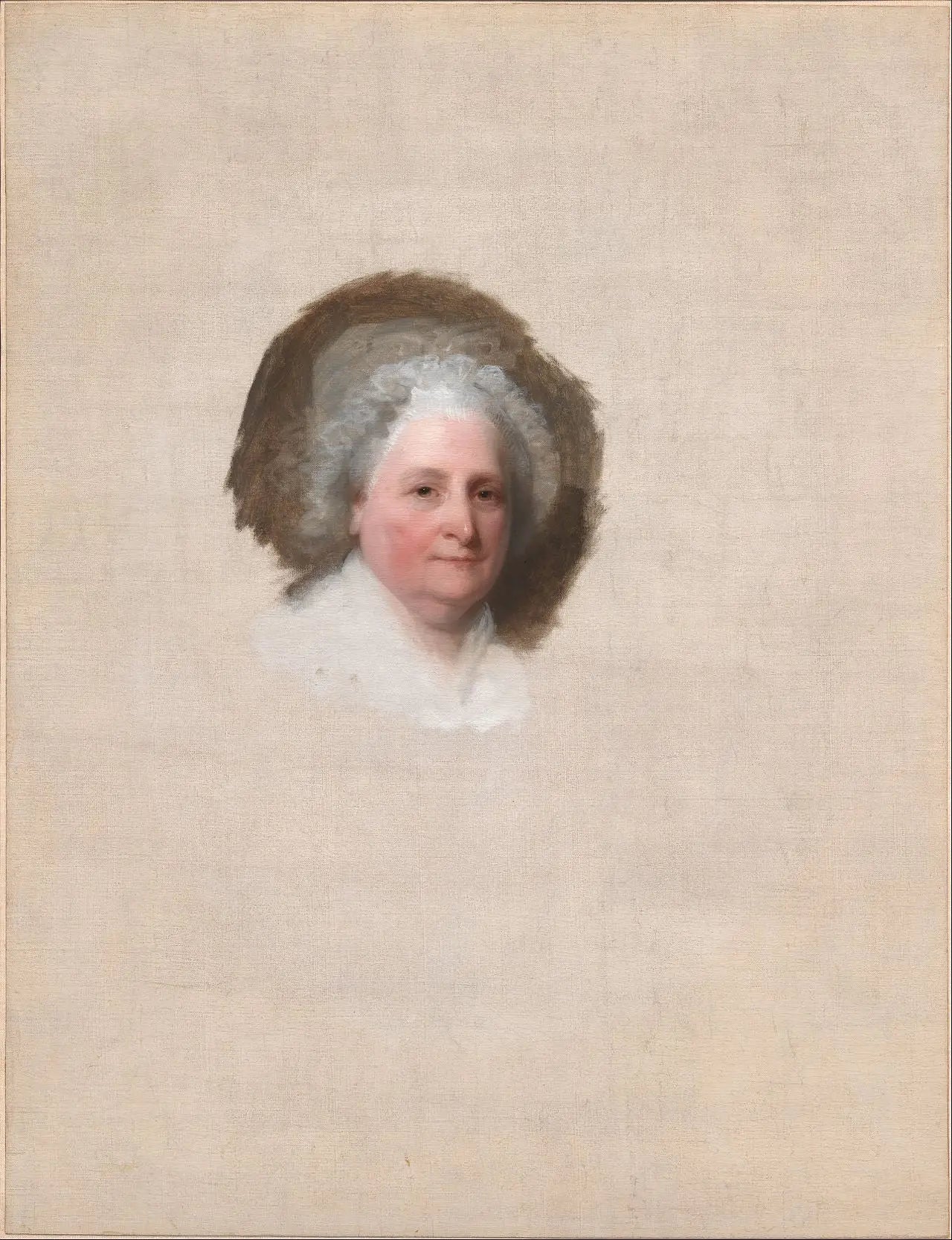 Martha Washington (Martha Dandridge Custis) - Gilbert Stuart - Alpha Reproduction