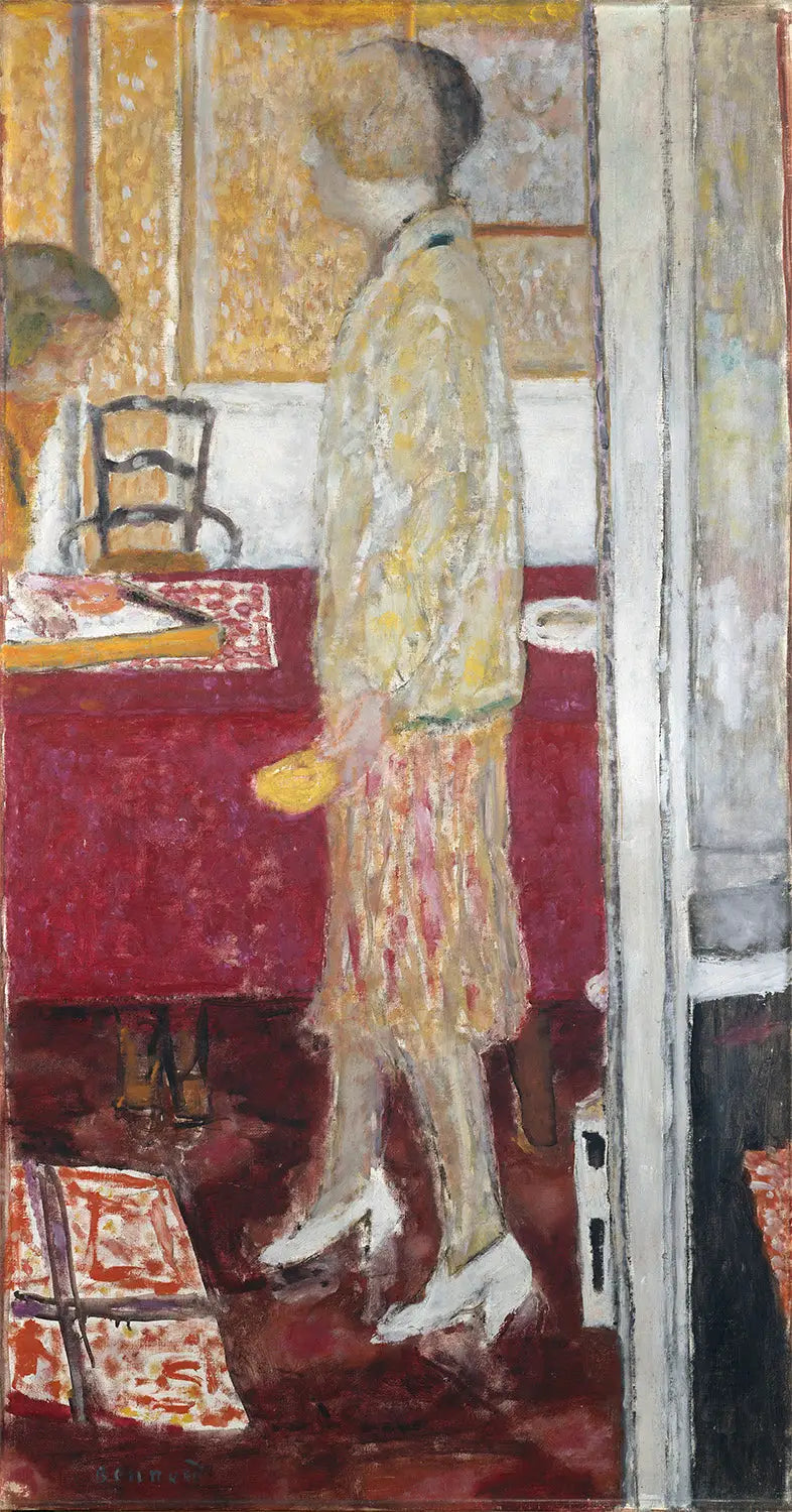Marthe nella sala da pranzo a Cannet - Pierre Bonnard