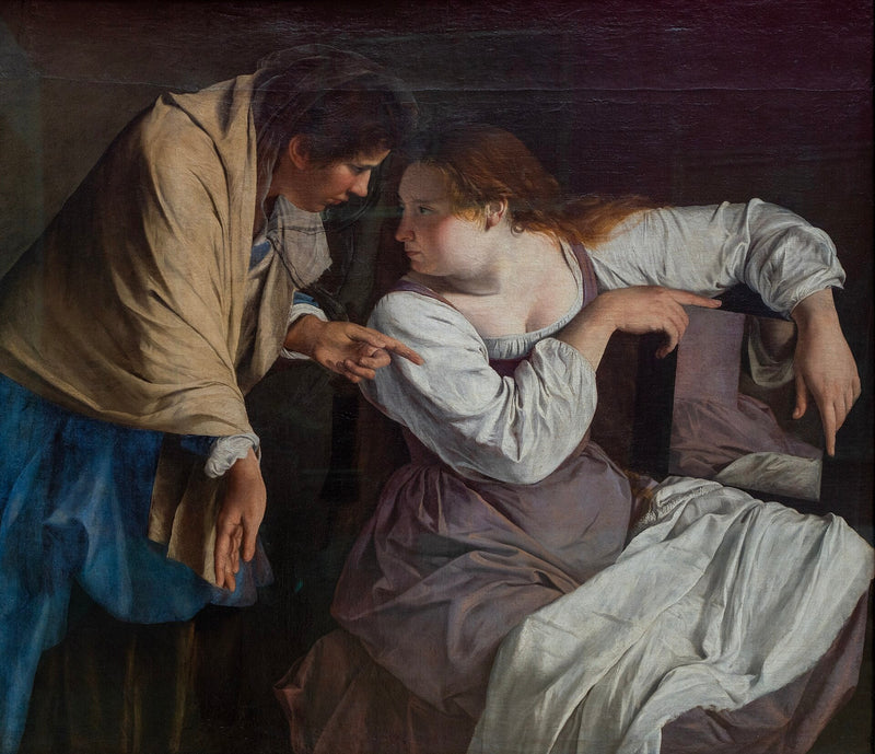 Marthe rimproverando sua sorella Marie - Orazio Gentileschi