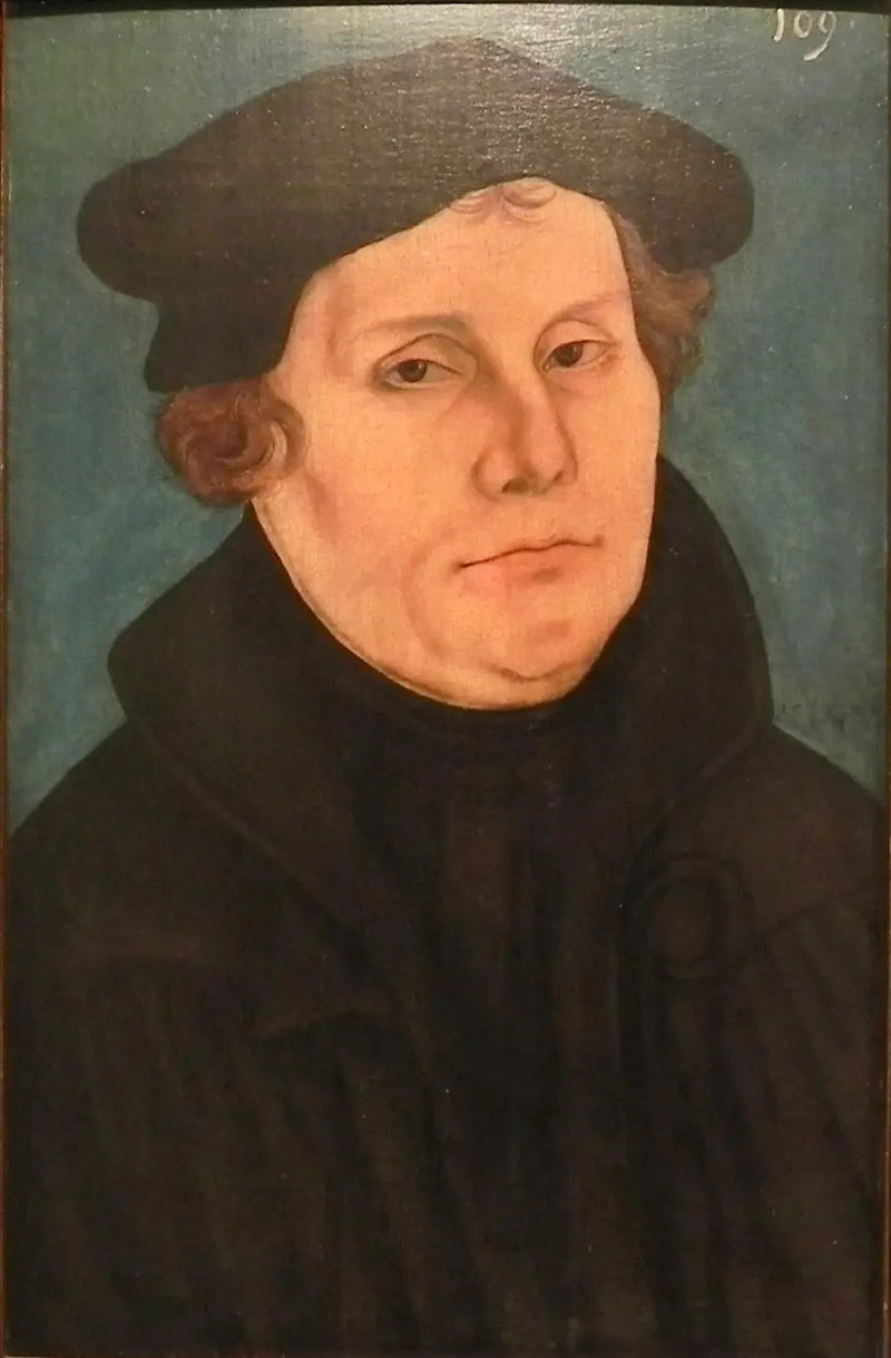 Martin Luther, in busto, rivolto a destra - Lucas Cranach il Vecchio