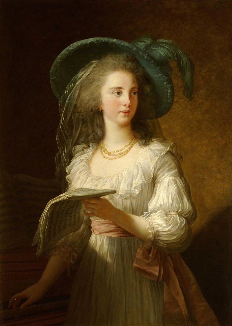 Martine-Gabrielle-Yoland de Polastron (1745-1793), duchesse de Polignac - Élisabeth Vigeé Le Brun