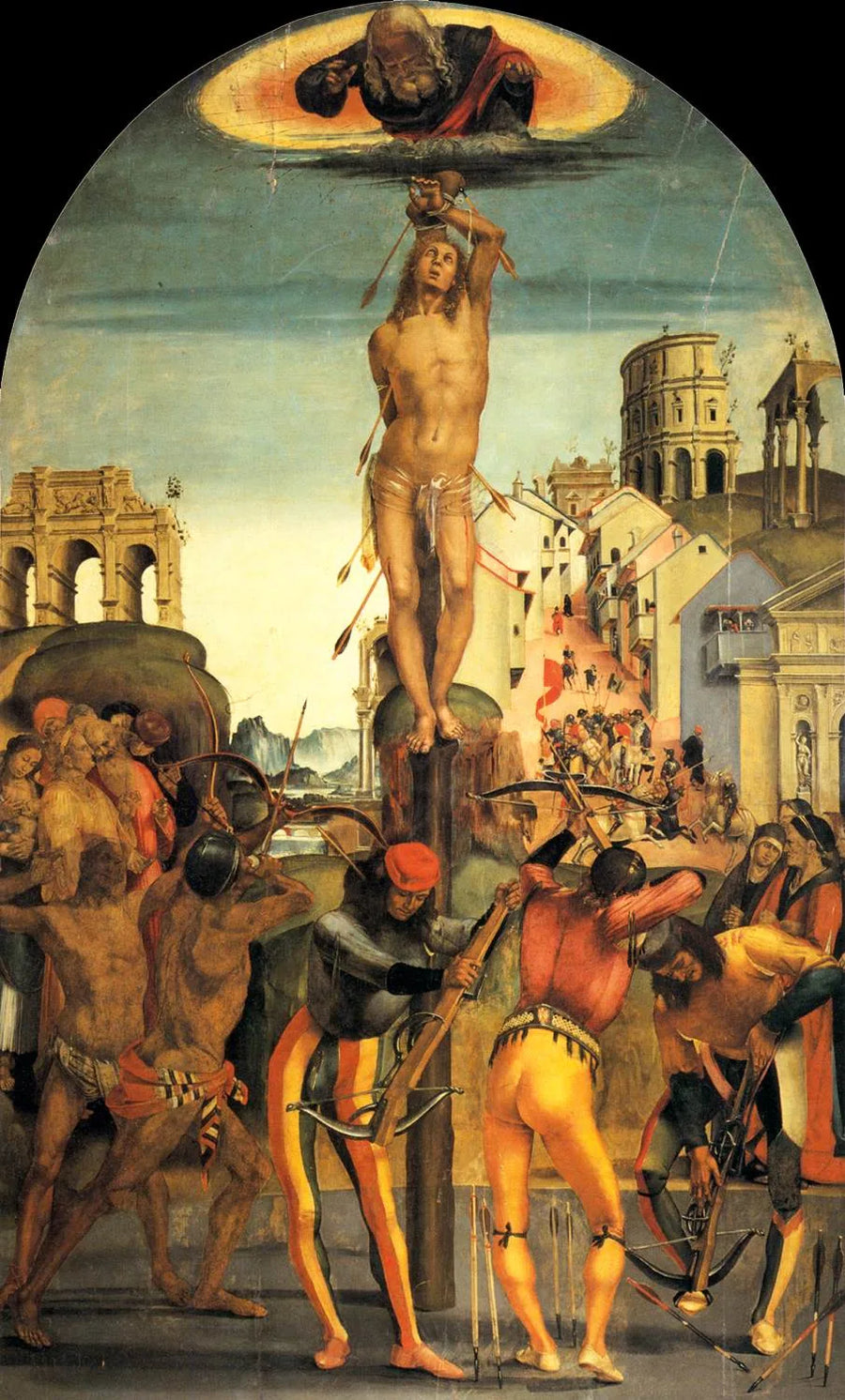 Martirio di san Sebastiano - Luca Signorelli