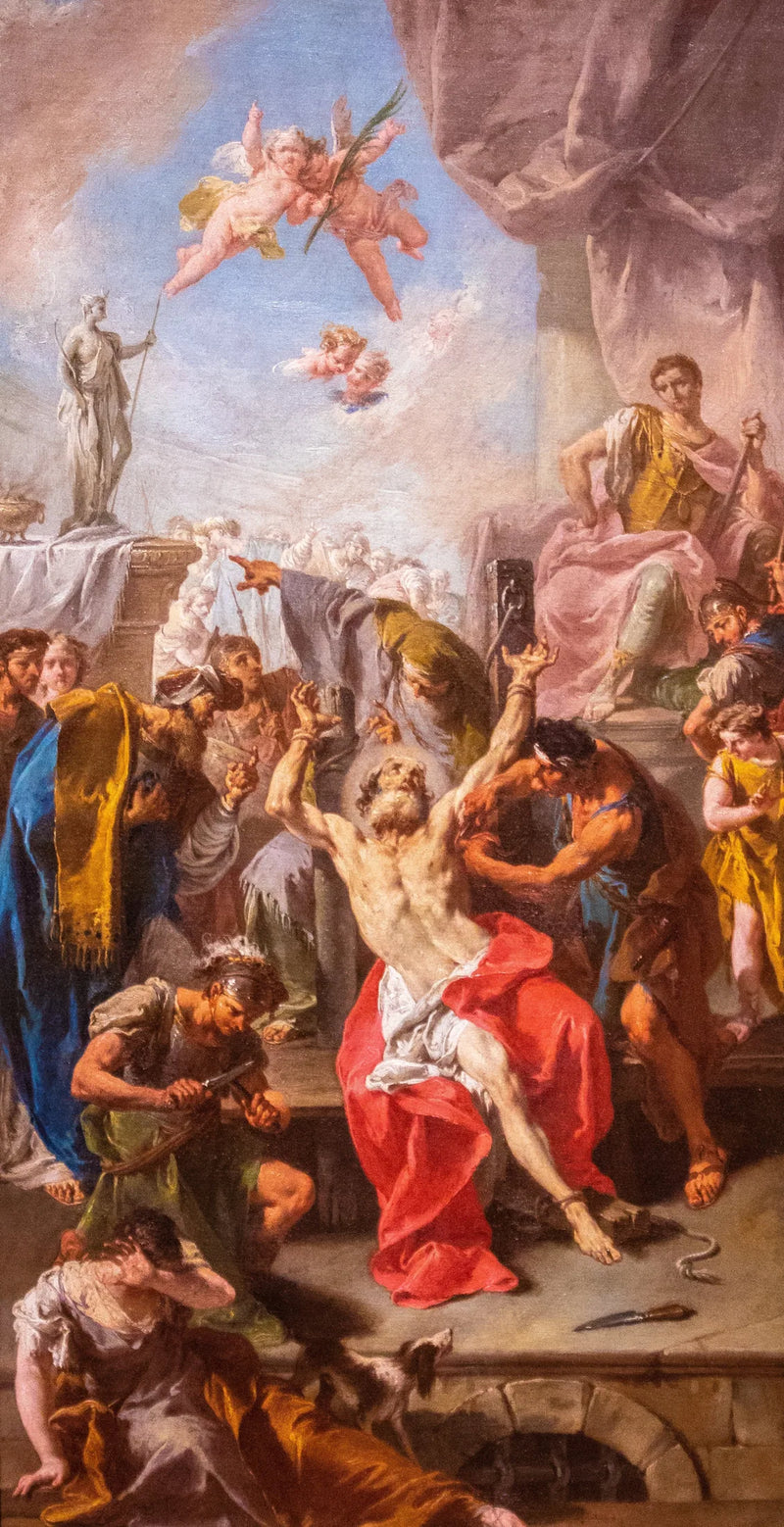 Martirio di san Bartolomeo - Giovanni Battista Pittoni