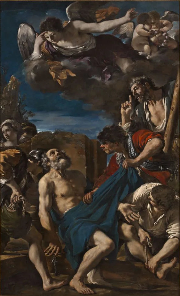 Martirio di san Pietro - Guercino