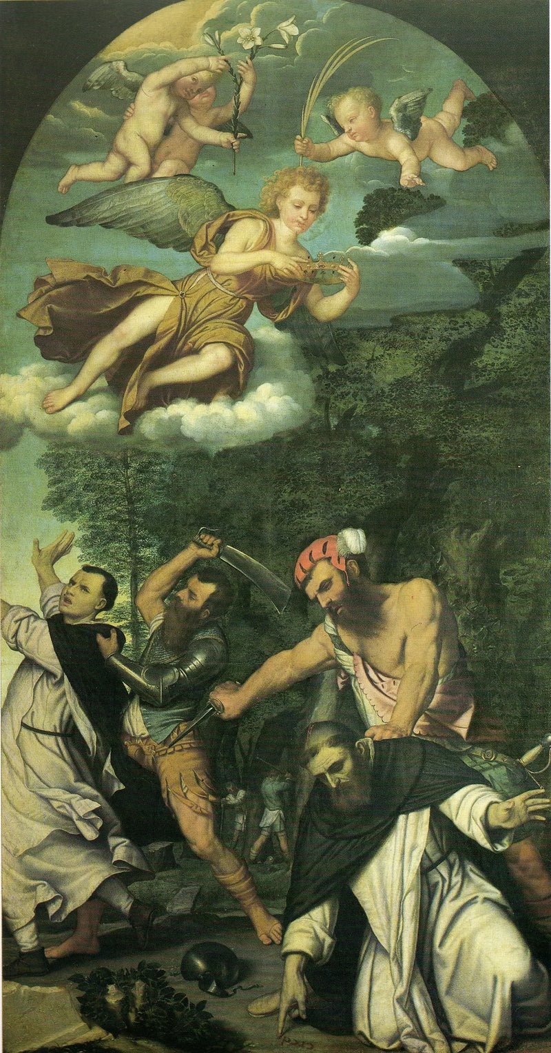 Martirio di San Pietro di Verona - Alessandro Bonvicino