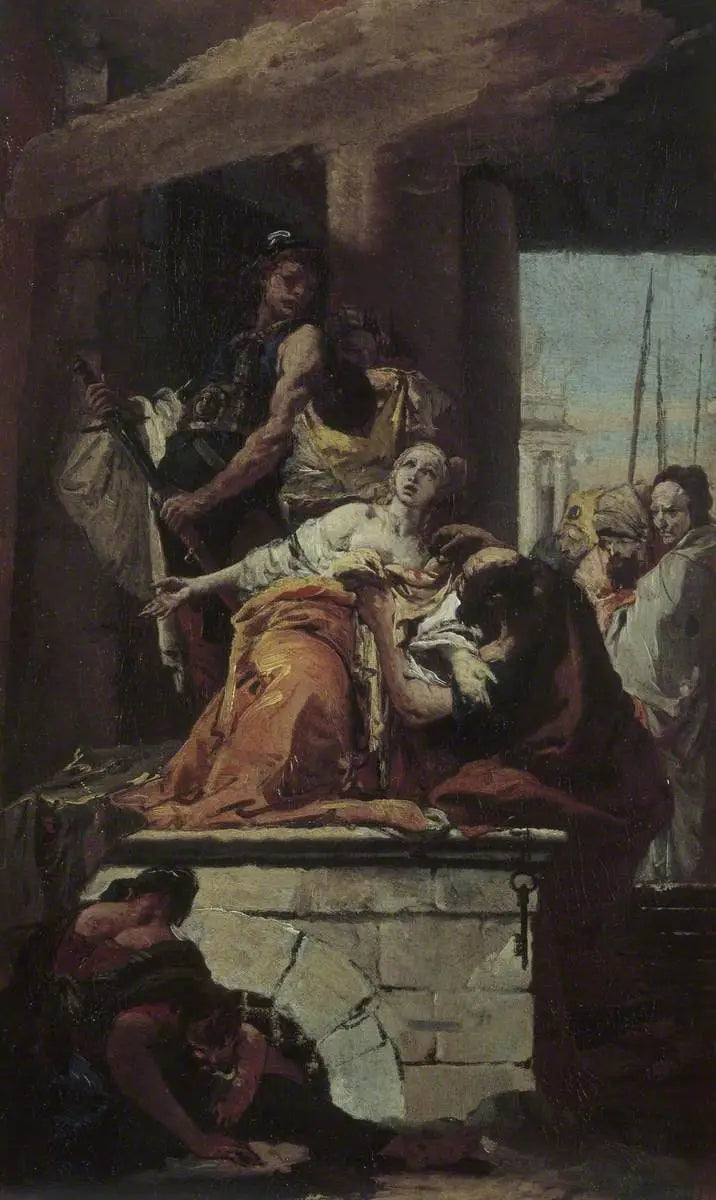 Martirio di Santa Agata - Giovanni Battista Tiepolo