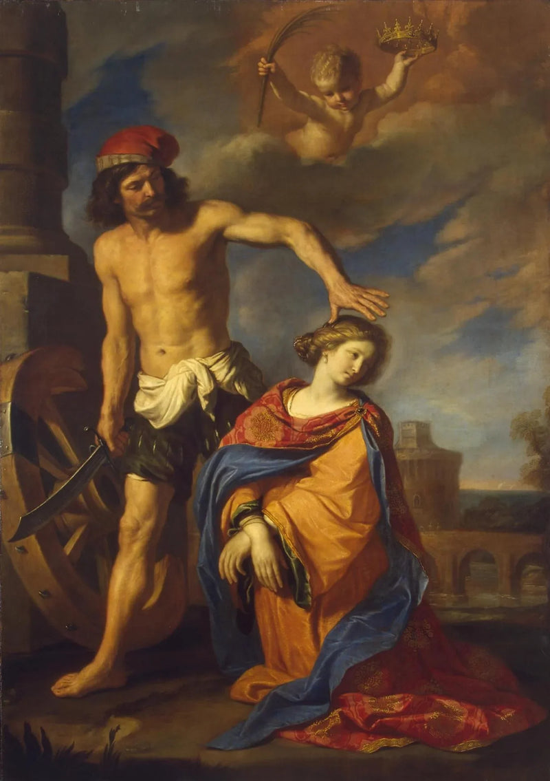 Martirio di Santa Caterina - Guercino