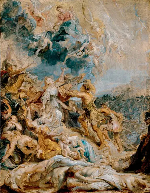 Martirio di Santa Ursula - Peter Paul Rubens