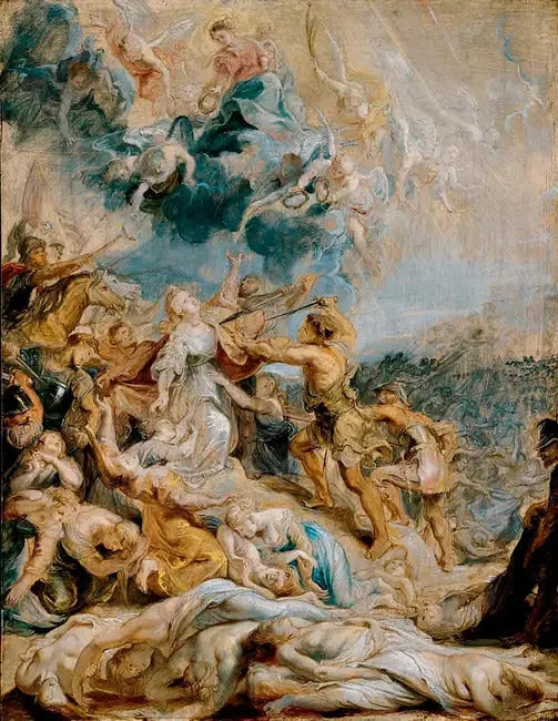 Martirio di Santa Ursula - Peter Paul Rubens