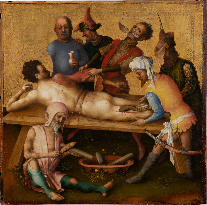 Martirio degli Apostoli : Martirio di san Bartolomeo - Stefan Lochner