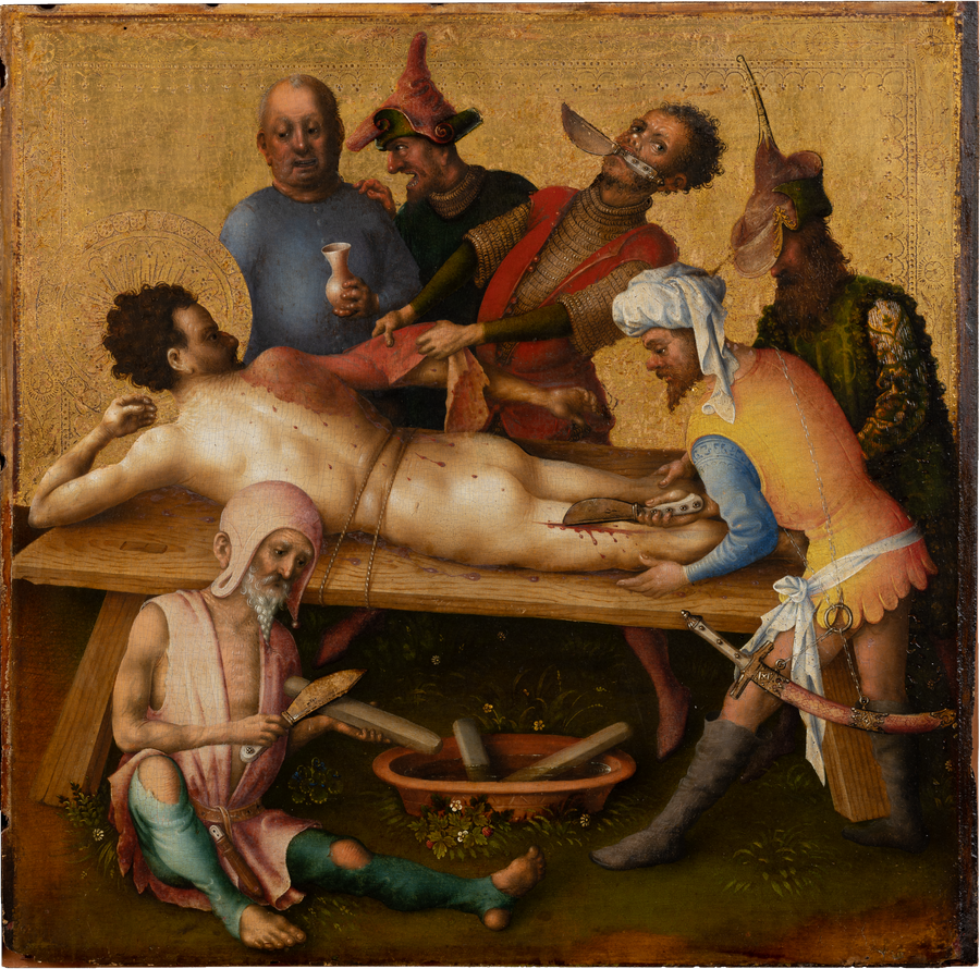Martirio degli Apostoli : Martirio di san Bartolomeo - Stefan Lochner