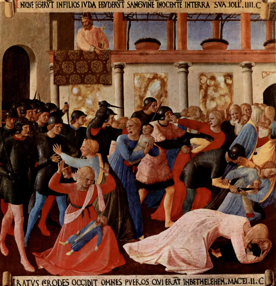 Massacro degli Innocenti a Betlemme - Fra Angelico