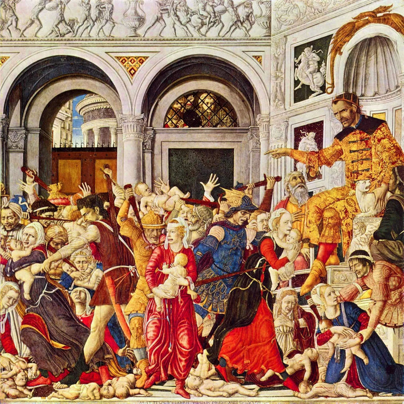Massacro degli Innocenti (Matteo di Giovanni) - Matteo di Giovanni