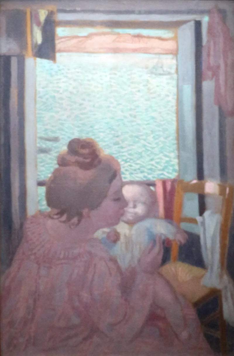 maternità alla finestra - Maurice Denis