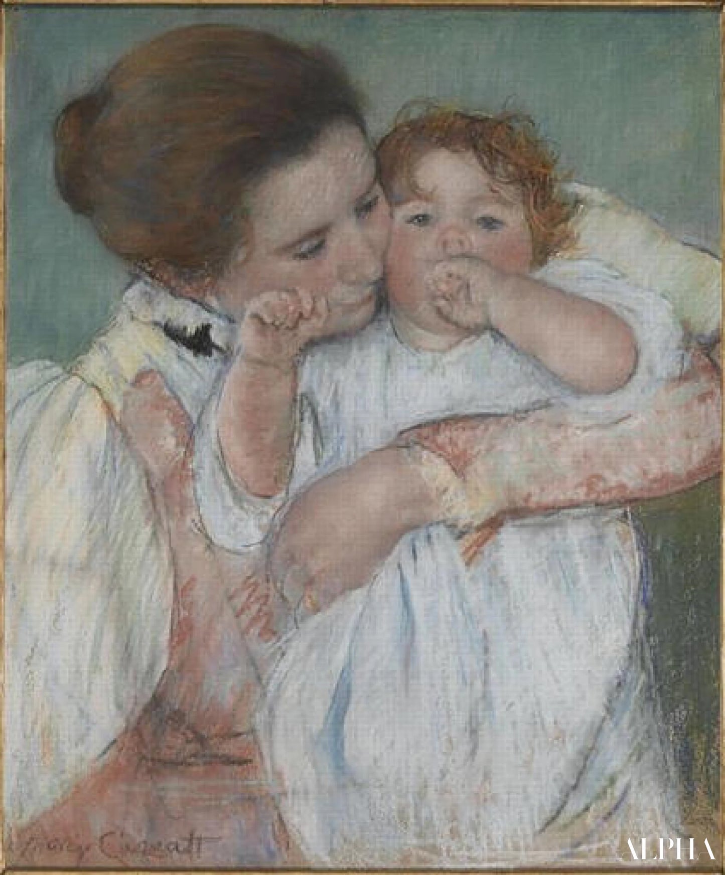 Maternità - Mary Cassatt - Riproduzioni di quadri e dipinti di alta gamma