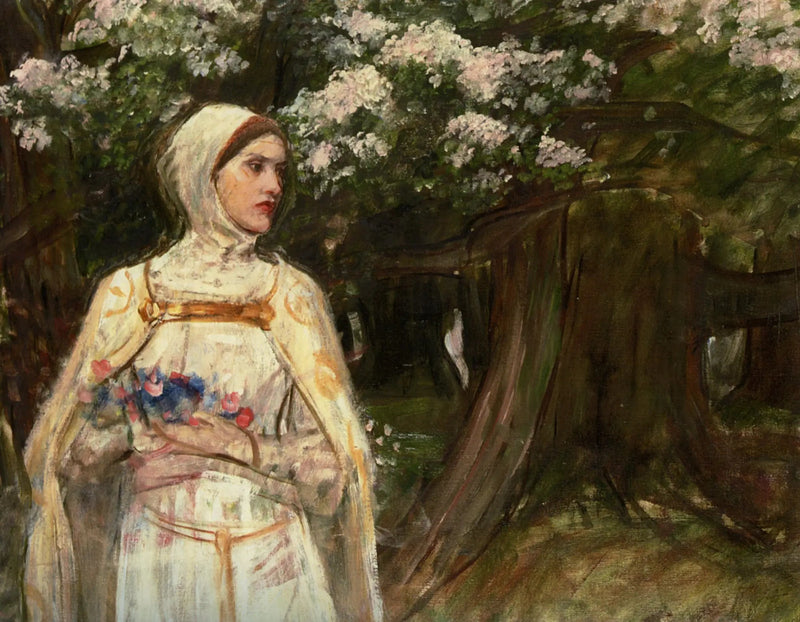 Mathilde precedentemente chiamata Beatrice - John William Waterhouse