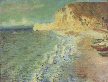 Mattina a Étretat - Claude Monet