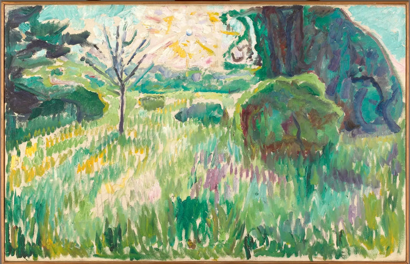 Mattina nel giardino - Edvard Munch