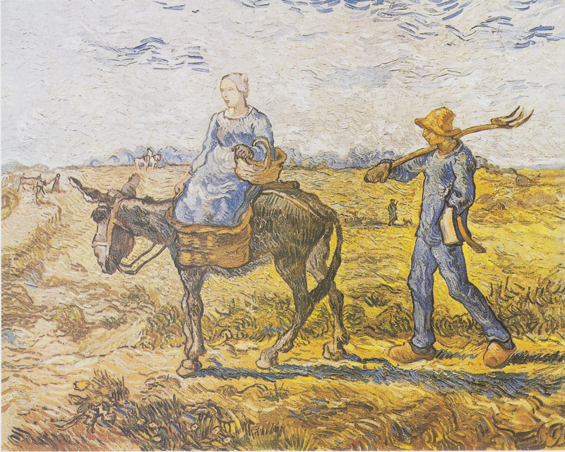 Mattina. Al lavoro (dopo Millet) - Vincent van Gogh